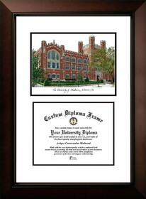 Campus Images OK998LV-1185 University of Oklahoma 11w x 8.5h Legacy Scholar Diploma Frame