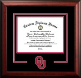 Campus Images OK998SD University of Oklahoma Spirit Diploma Frame