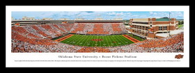 Campus Images OK9991927FPP Oklahoma State University Framed Stadium Print