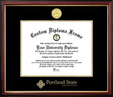 Campus Images OR991PMGED-108 Portland State University Petite Diploma Frame