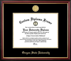 Campus Images OR996PMGED-1185 Oregon State University Petite Diploma Frame
