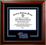 Campus Images PA993CMGTSD-1185 Pittsburgh Panthers 11w x 8.5h Classic Spirit Logo Diploma Frame