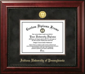 Campus Images PA995EXM-1185 Indiana University of Pennsylvania 11w x 8.5h Executive Diploma Frame