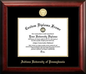 Campus Images PA995GED Indiana Univ - PA Gold Embossed Diploma Frame
