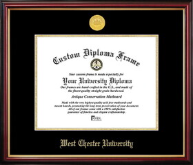 Campus Images PA996PMGED-1185 West Chester University Petite Diploma Frame