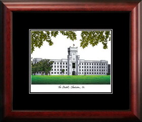 Campus Images SC993A The Citadel Academic Framed Lithograph