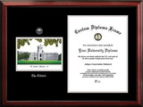 Campus Images SC993LSED-1620 The Citadel 16w x 20h Silver Embossed Diploma Frame with Campus Images Lithograph