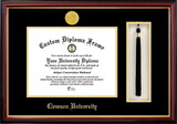 Campus Images SC994PMHGT Clemson University Tassel Box and Diploma Frame