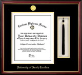Campus Images SC995PMHGT University of South Carolina Tassel Box and Diploma Frame