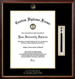 Campus Images SC998PMHGT College of Charleston Tassel Box and Diploma Frame