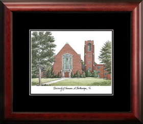 Campus Images TN997A University of Tennessee, Chattanooga Academic Framed Lithograph