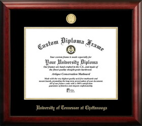 Campus Images TN997GED-1714 University of Tennessee, Chattanooga 17w x 14h Gold Embossed Diploma Frame