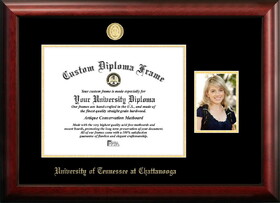 Campus Images TN997PGED-1714 University of Tennessee, Chattanooga 17w x 14h Gold Embossed Diploma Frame with 5 x7 Portrait