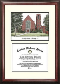 Campus Images TN997V-1714 University of Tennessee, Chattanooga 17w x 14h Scholar Diploma Frame