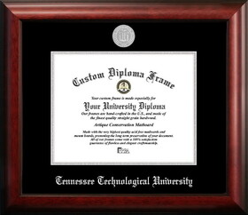Campus Images TN998SED-1185 Tennessee Tech University 11w x 8.5h Silver Embossed Diploma Frame