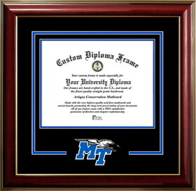 Campus Images TN999CMGTSD-1185 Middle Tennessee State University 11w x 8.5h Classic Spirit Logo Diploma Frame