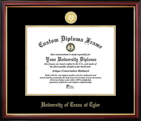 Campus Images TX598PMGED-1411 University of Texas at Tyler Petite Diploma Frame
