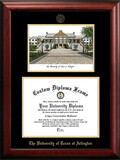 Campus Images TX946LGED-1411 University of Texas, Arlington 14w x 11h Gold Embossed Diploma Frame with Campus Images Lithograph