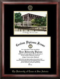 Campus Images TX948LGED University of Texas - San Antonio Gold embossed diploma frame with Campus Images lithograph