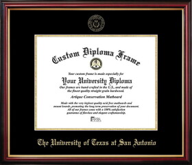 Campus Images TX948PMGED-1411 UT San Antonio Petite Diploma Frame