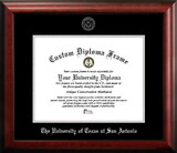 Campus Images TX948SED-1411 University of Texas, San Antonio 14w x 11h Silver Embossed Diploma Frame