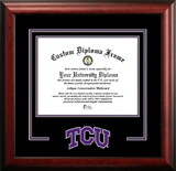Campus Images TX949SD Texas Christian University Spirit Diploma Frame