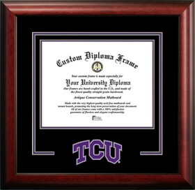 Campus Images TX949SD Texas Christian University Spirit Diploma Frame