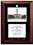 Campus Images TX951LSED-1185 University of Texas, El Paso 11w x 8.5h Silver Embossed Diploma Frame with Campus Images Lithograph