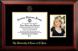 Campus Images TX951PGED-1185 University of Texas, El Paso 11w x 8.5h Gold Embossed Diploma Frame with 5 x7 Portrait
