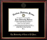 Campus Images TX951PMGED-1185 UT El Paso Petite Diploma Frame