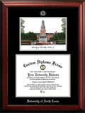 Campus Images TX952LSED-1411 University of North Texas 14w x 11h Silver Embossed Diploma Frame with Campus Images Lithograph