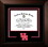 Campus Images TX953LBCSD-16125 Texas A&M Aggies 16w x 12.5h Legacy Black Cherry Spirit Logo Diploma Frame