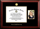 Campus Images TX953PGED-16125 Texas A&M University 16w x 12.5h Gold Embossed Diploma Frame with 5 x7 Portrait