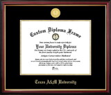 Campus Images TX953PMGED-16125 Texas A&M University Petite Diploma Frame