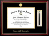 Campus Images TX953PMHGT Texas A&M University Tassel Box and Diploma Frame