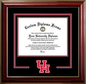 Campus Images TX954CMGTSD-1411 University of Houston Cougars 14w x 11h Classic Spirit Logo Diploma Frame