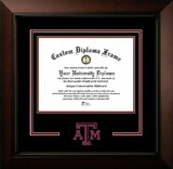 Campus Images TX954LBCSD-1411 University of Houston Cougars 14w x 11h Legacy Black Cherry Spirit Logo Diploma Frame