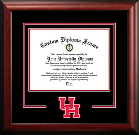 Campus Images TX954SD University of Houston Spirit Diploma Frame