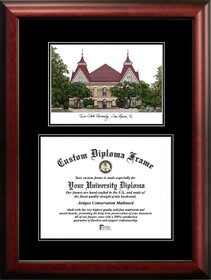 Campus Images TX956D-1411 Texas State, San Marcos 14w x 11h Diplomate Diploma Frame