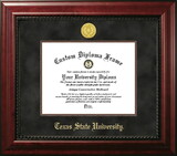 Campus Images TX956EXM-1411 Texas State, San Marcos 14w x 11h Executive Diploma Frame