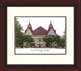 Campus Images TX956LR Texas State - San Marcos Legacy Alumnus