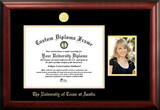 Campus Images TX959PGED-1411 University of Texas, Austin 14w x 11h Gold Embossed Diploma Frame with 5 x7 Portrait