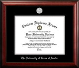 Campus Images TX959SED-1411 University of Texas, Austin 14w x 11h Silver Embossed Diploma Frame