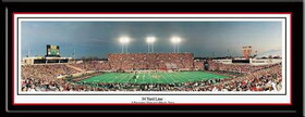 Campus Images TX9601923FPP Texas Tech University Framed Stadium Print