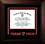 Campus Images TX960LBCSD-1411 Texas Tech Red Raiders 14w x 11h Legacy Black Cherry Spirit Logo Diploma Frame
