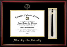Campus Images TX969PMHGT  Abilene Christian University Tassel Box and Diploma Frame