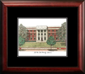 Campus Images TX984A Sul Ross State University Academic Framed Lithograph