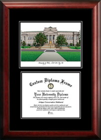 Campus Images UT995D-1185 University of Utah 11w x 8.5h Diplomate Diploma Frame
