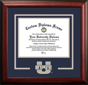 Campus Images UT997SD Utah State University Spirit Diploma Frame