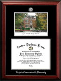 Campus Images VA983LSED-1411 Virginia Commonwealth University 14w x 11h Silver Embossed Diploma Frame with Campus Images Lithograph